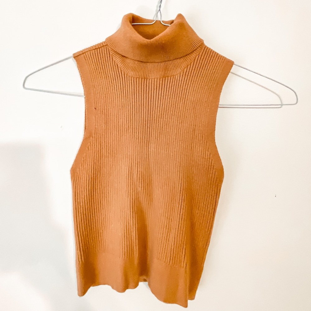 Ribbed sweater tank